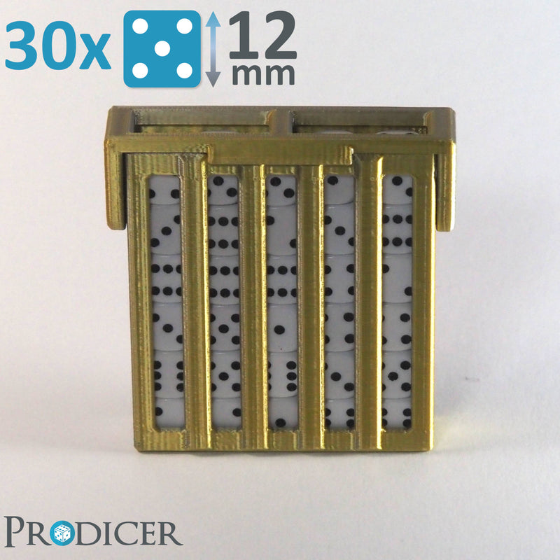 Würfelbox 30x 12mm Dice Pro Keeper 12