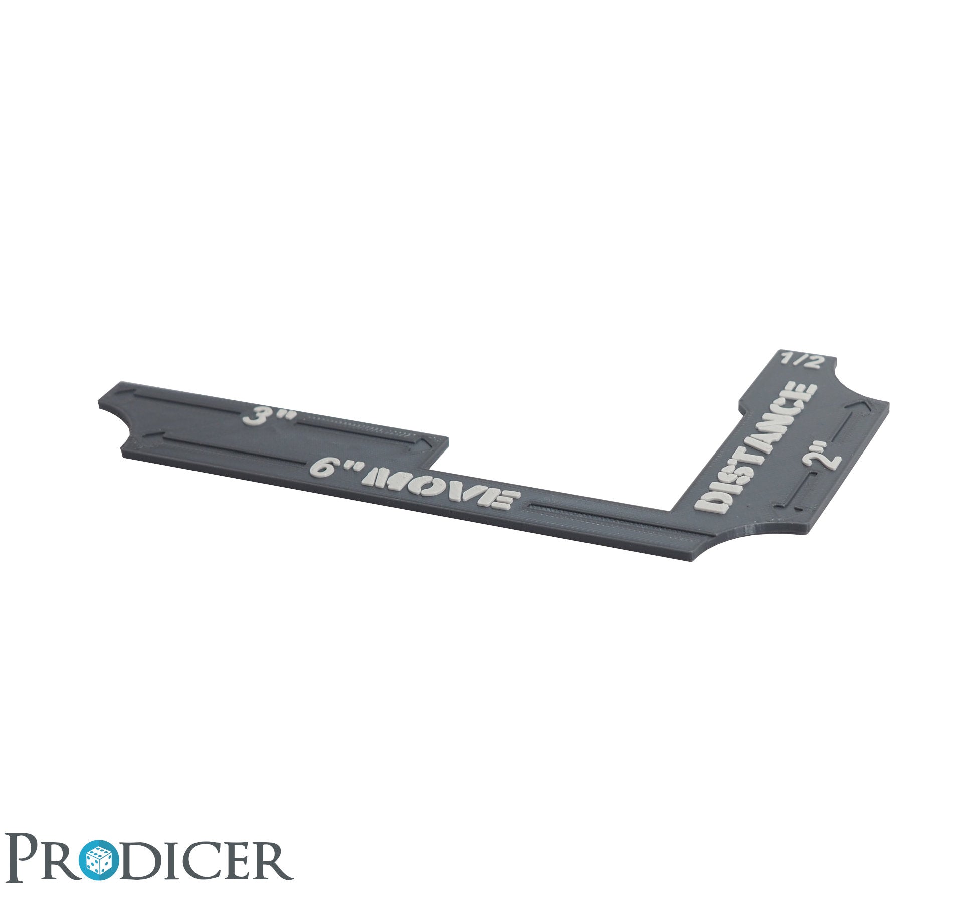 Prodicer 6 inch Pro Battle Ruler. Geeignet für Warhammer 40K. | ProDicer