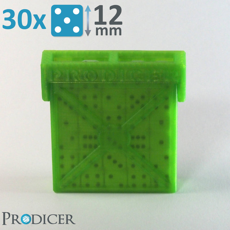 Würfelbox 30x 12mm Dice Pro Keeper 7