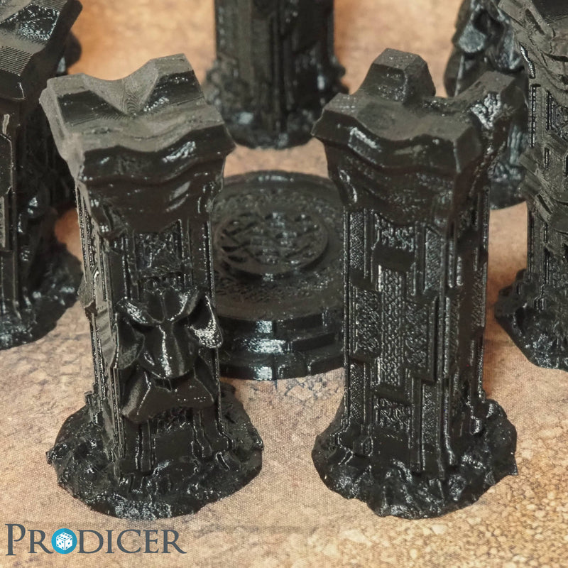 Dwarf Village Steinkreis Tabletop Gelände