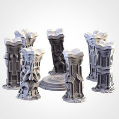 Dwarf Village Steinkreis Tabletop Gelände
