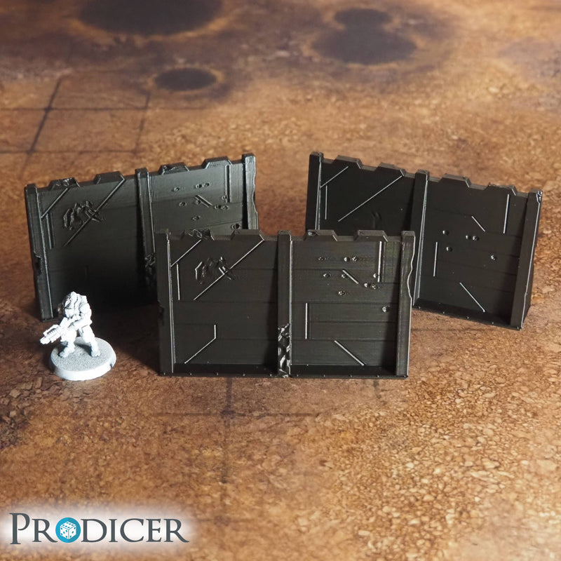 Prodicer Sci-Fi Wall Tabletop Terrain